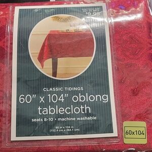 Tablecloth and chair covers